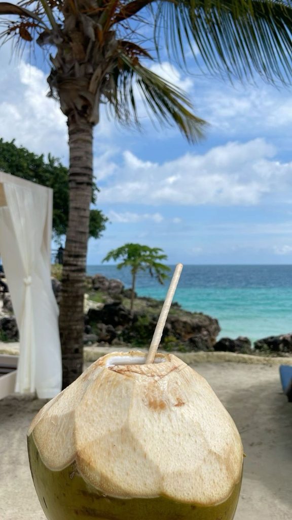 Peaceful beachfront scenery in Jambiani Zanzibar