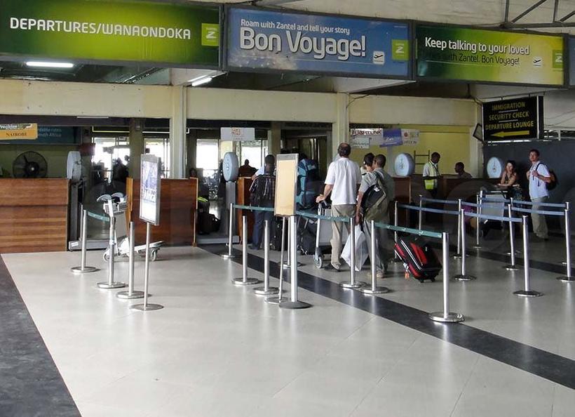 ZanDrive driver meeting guests at Zanzibar Airport arrivals hall