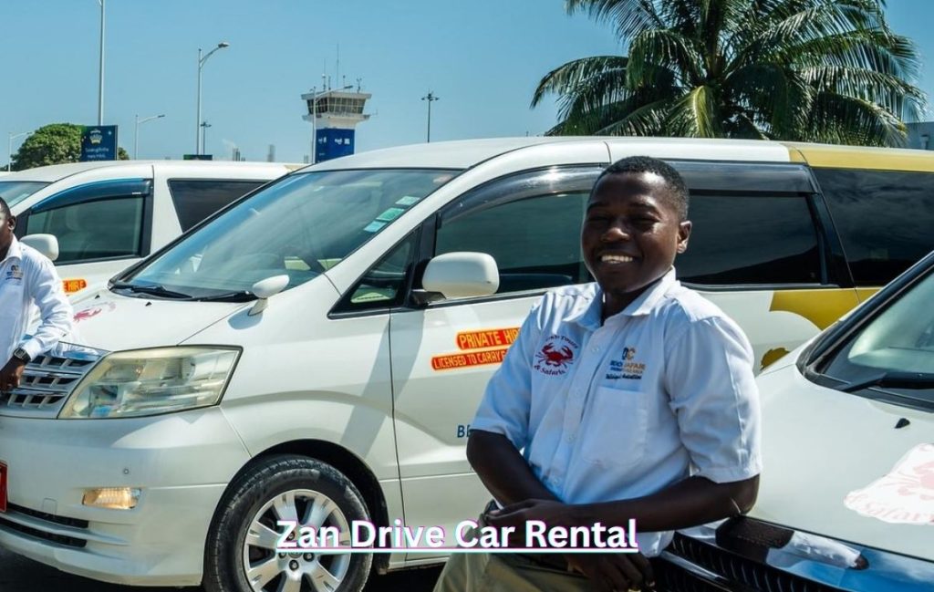 hire a car with driver Zanzibar beach day trip