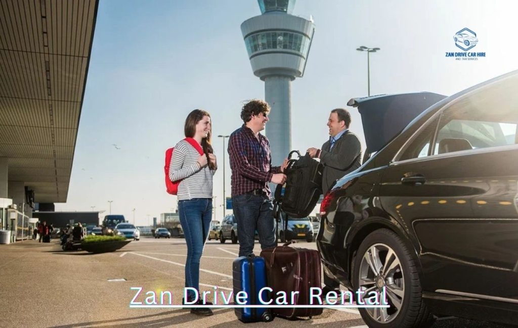 Abeid Amani Karume International Airport exterior with taxi pickup area for Kiwengwa transfer