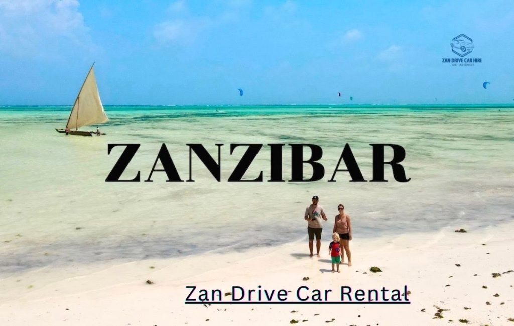 Family group transfer from Zanzibar Airport to Nungwi resort in minivan