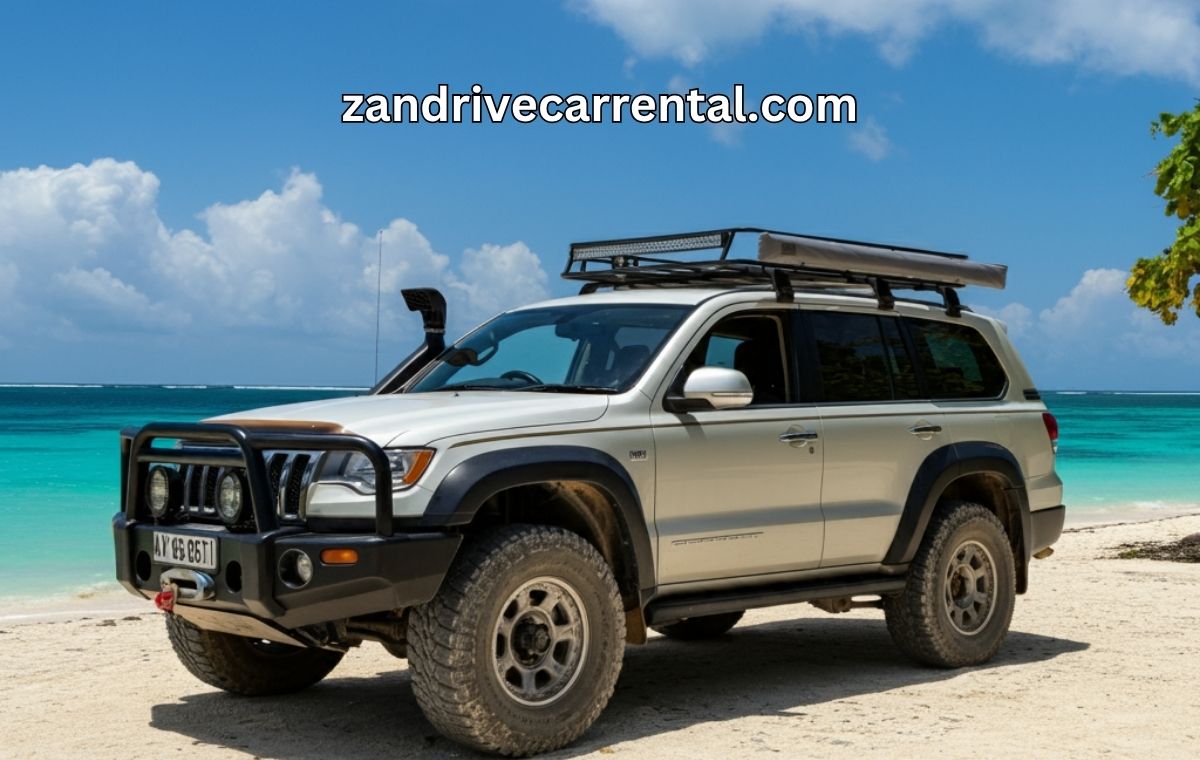 SUV cars for rent in Zanzibar - ideal for families and group airport transfers