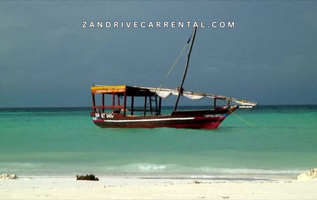 Nakupenda Beach Zanzibar traditional dhow boat tour