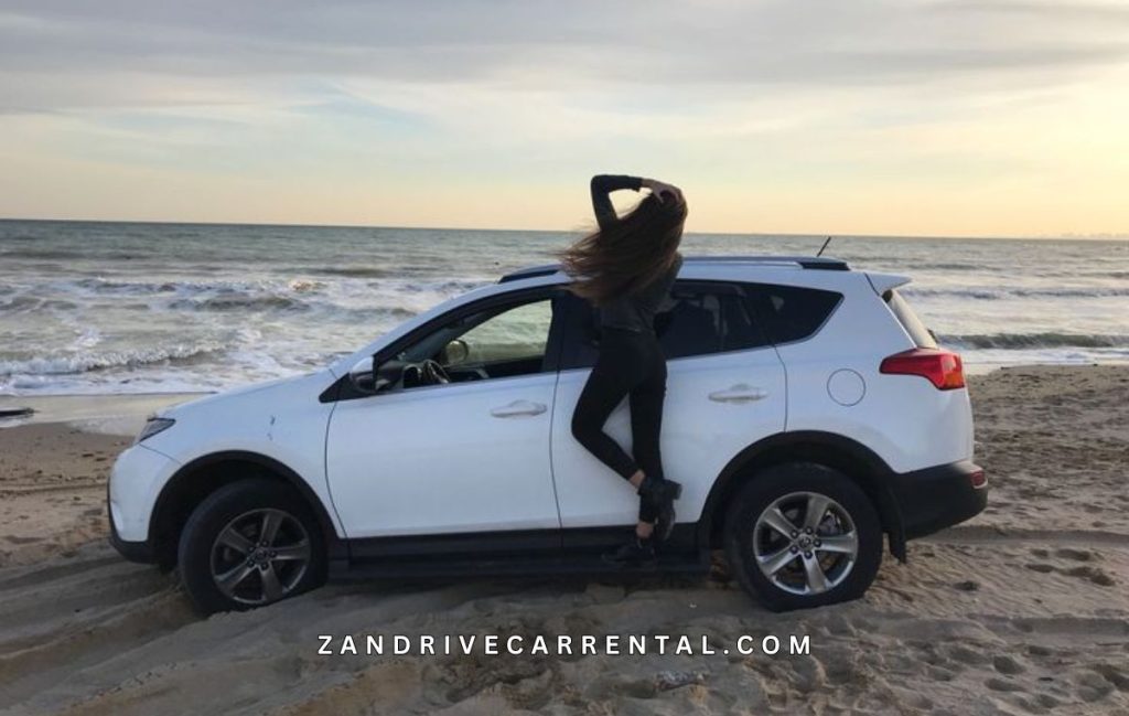Car Rental for Solo Female Traveler in Zanzibar - Compact Toyota RAV4 3-door ideal for self-drive car rental in Zanzibar for women