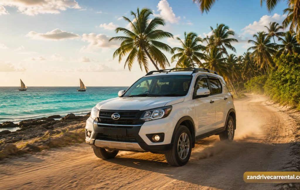 Daihatsu Terios Rental in Zanzibar - Best 4x4 SUV Hire