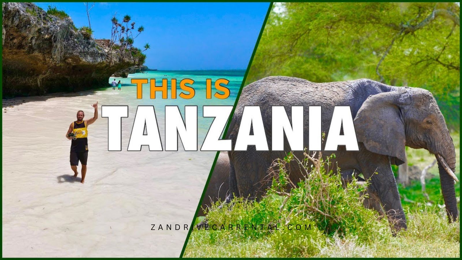  combined Zanzibar and Tanzania mainland itinerary