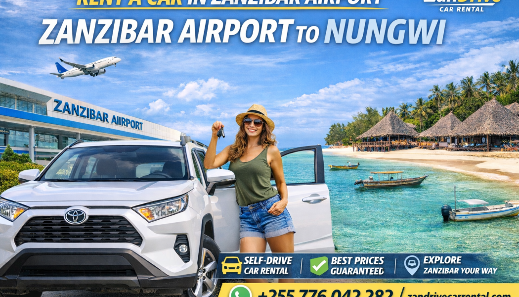 Rent a Car in Zanzibar Airport (ZNZ) | #1ZanDrive Car Rental