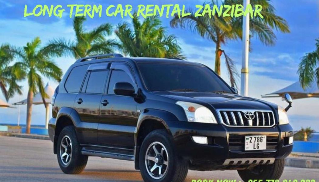 Long term car rental Zanzibar